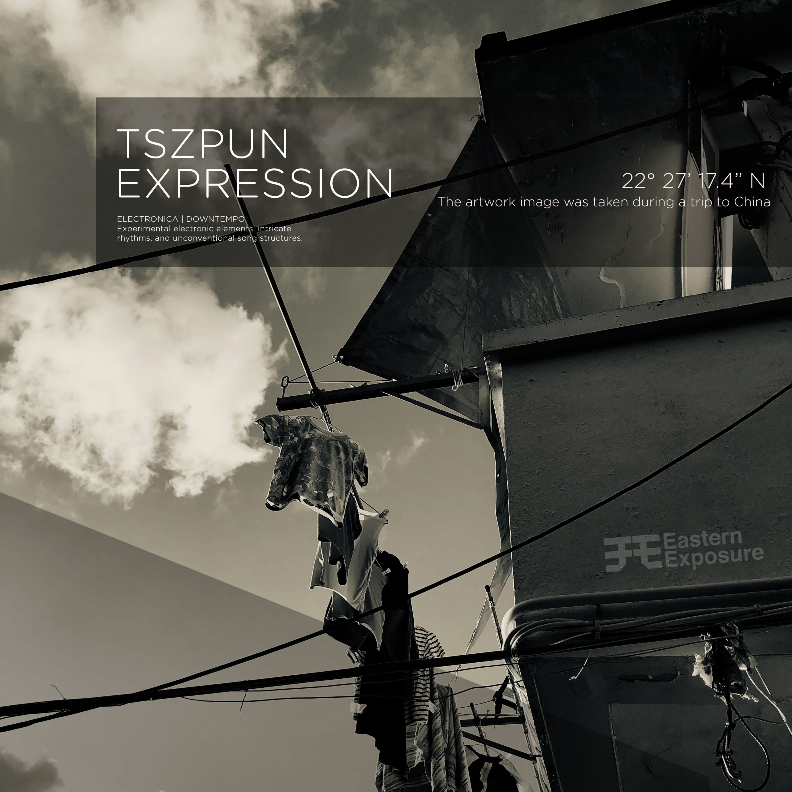 Sleeve artwork of Tszpun's music creation Expression